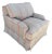 Huge George Smith Standard Roll Arm Upholstered Club Chair For Sale