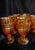 1960s Mid Century Modern Noritake Provincial Set of Amber Goblets - 24 Pieces For Sale - Image 6 of 9
