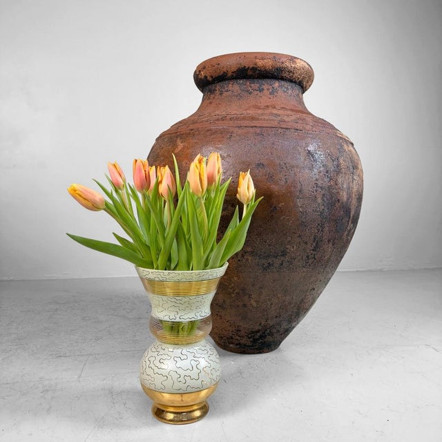 Contemporary Large Antique Terracotta Jar, 1890s For Sale - Image 3 of 15