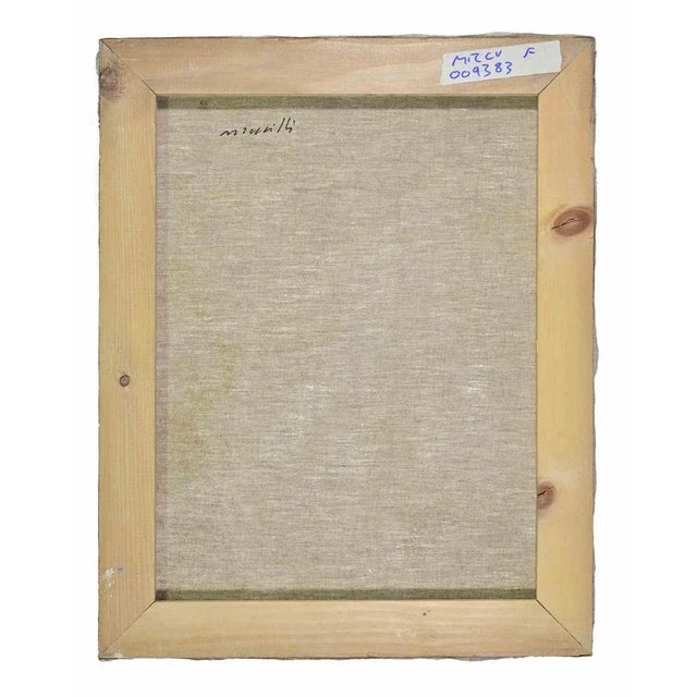 Franco Marzilli, Still Life, Oil Painting, 1970s For Sale - Image 4 of 5