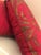 Vintage Pair of Isabelle H.Hand Painted Cherry Silk, Accessary Pillows, For Sale - Image 9 of 9