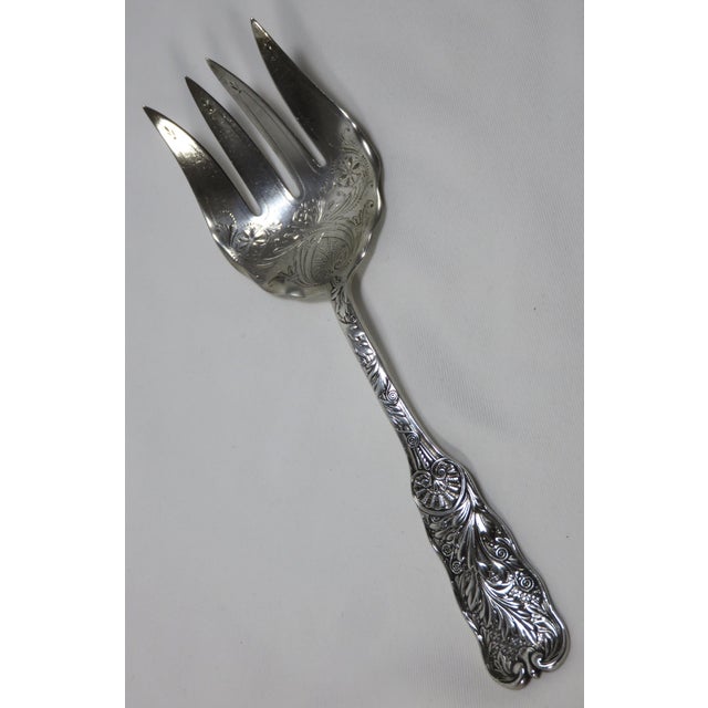 Antique Sterling Silver Serving Fork Chairish