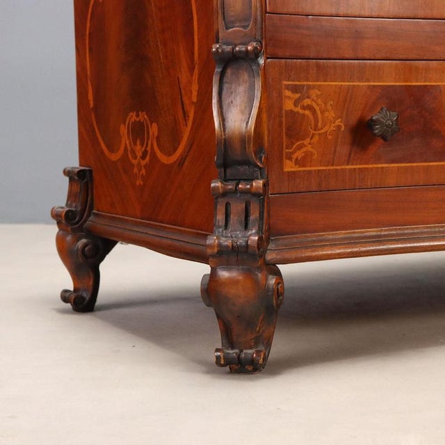 Roman Style Desk with Maple Inlays For Sale - Image 10 of 14