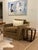 Contemporary Antique 1930s American Art Deco Oak Side Table For Sale - Image 3 of 15