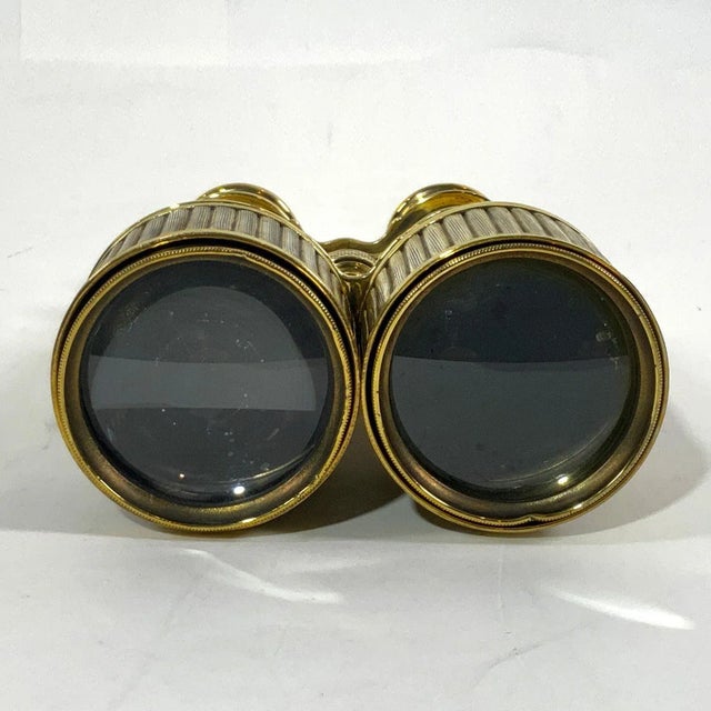 Solid Brass Marine Binoculars For Sale - Image 4 of 7
