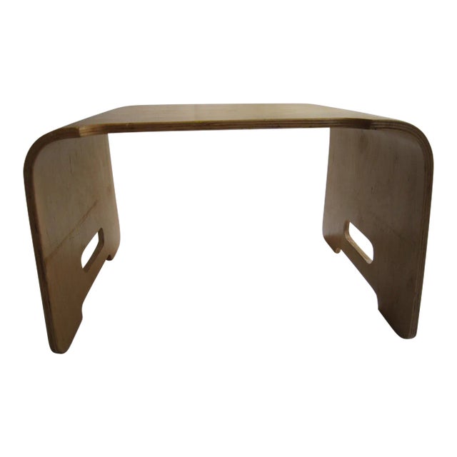 Mid Century Bentwood Side Table, Plycraft Style For Sale