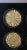 Postmodern Vintage Framed Gold and Black Hologram Art Piece For Sale - Image 3 of 8