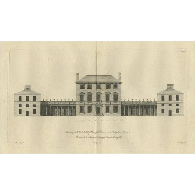 Chesterfield House, 1770, Paper For Sale - Image 5 of 5
