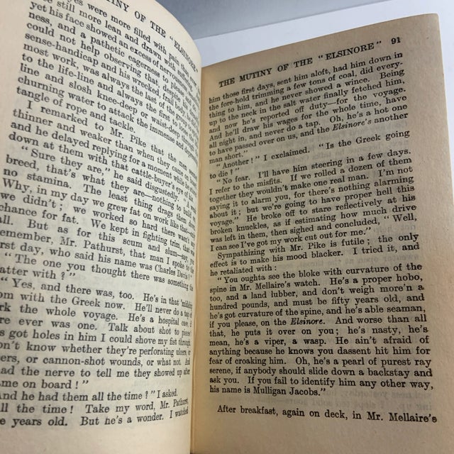 Blue 1918 Jack London Books - Set of 2 For Sale - Image 8 of 10