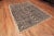 A Wonderfully Artistic and Bold Modern Room Size Geometric Tribal Pattern Salt and Pepper Color Area Rug, Country of...