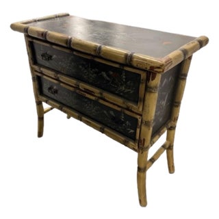 Mid 20th Century Chinoiserie Style Accent Cabinet/Commode For Sale
