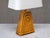 Mustard Yellow Chamotte Table Lamp by Gunnar Nylund for Rörstrand, 1950s For Sale - Image 9 of 14