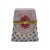 Late 20th Century Porcelain Miniature Floral Purse Trinket Box For Sale In Houston - Image 6 of 6