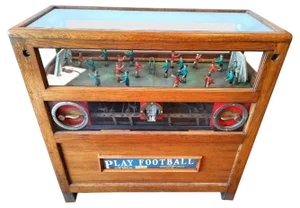 Mechanical Football Toy Game attributed to Chester-Pollard Amusement Company, New York, USA, 1930s