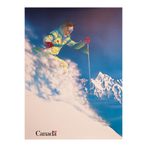 1970s - Affiche Canadienne Gouvernementale - Milot - Canada (Ski)