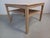 Danish handcrafted coffee table in beech by Haslev with customizable refinish of buyers choice. Haslev Møbelsnedkeri in...