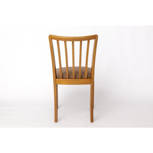 Mid-Century Modern Beech Dining Chair from Stöss, Germany, 1950s For Sale - Image 4 of 10