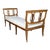 1820 French Fruitwood Bench For Sale