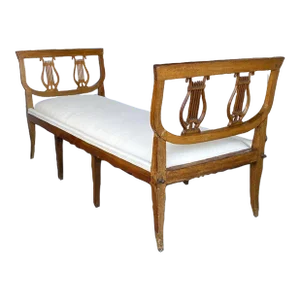 1820 French Fruitwood Bench
