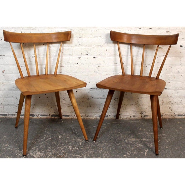 Mid 20th Century Set of 4 Paul McCobb Planner Group Side Chairs for Winchendon For Sale - Image 12 of 18