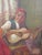 Red Painting of a Flamenco or Gypsy Dancer by c.h. Kletzker For Sale - Image 8 of 18