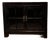 Ethan Allen Ming Small Media Cabinet in Aged Ember Black, 2017 For Sale