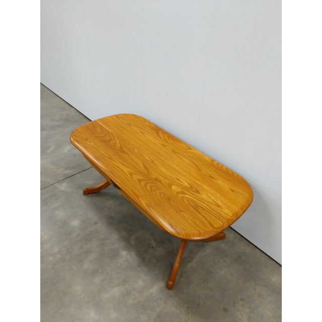 Wood Vintage Mid Century Modern Coffee Table by Jentique For Sale - Image 7 of 8