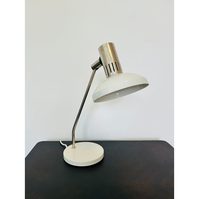 Mid-Century Modern Table Lamp by Aka Electric, 1970s, in Very Good conditions. Designed 1970 to 1979 This piece has an...