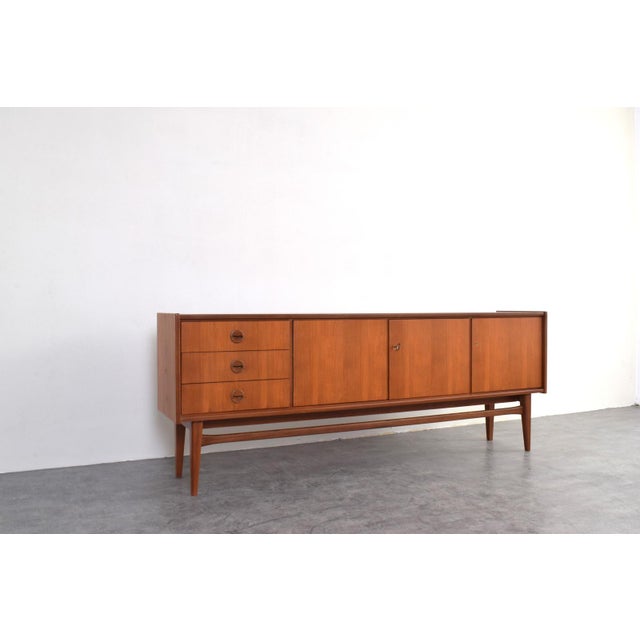 Wood Mid-Century Teak Premium Sideboard from Bartels, 1960s For Sale - Image 7 of 18