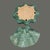 Late 20th Century Late 20th Century Ceramic Celadon Color Coastal Seashell Shaped Covered, Candy, Trinket Box For Sale - Image 5 of 6