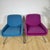 Mid-Century Wool Armchairs with Metal Legs, 1970s, Set of 2 For Sale - Image 3 of 8