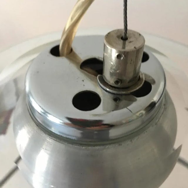 Large Italian Hanging Lamps from Leucos, 1970s For Sale - Image 5 of 11