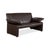 Modern Leather Brown Two-Seater Sofa with Manual Function by Jori Linea, Set of 2 For Sale - Image 3 of 17
