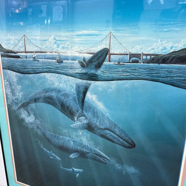 Robert Lyn Nelson Greenpeace San Francisco Poster, Framed For Sale - Image 9 of 12