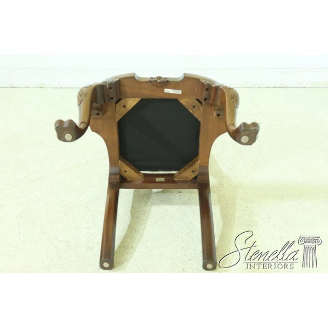 Set of 8 Stickley Colonial Williamsburg Mahogany Dining Room Chairs For Sale - Image 9 of 13