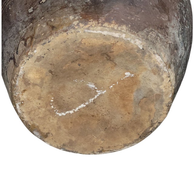 Large Antique Chinese Martaban Stoneware Dragon Jar, Qing Dynasty Circa 1850 For Sale - Image 9 of 12