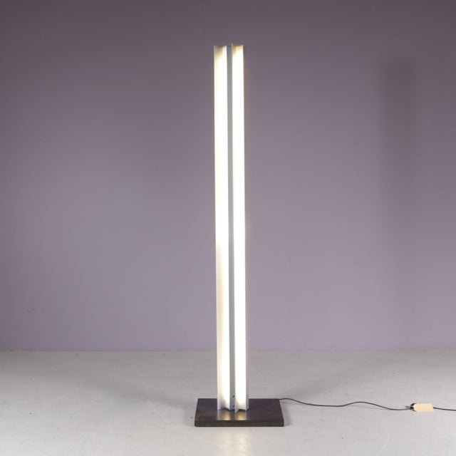 Black Charis O-Serie 13/18 Floor Lamp by Herman Hermsen, 1990s For Sale - Image 8 of 18