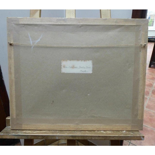 P. Campbell, Impressionist Marine of Beachy Head, 1979, Oil Painting For Sale - Image 7 of 14