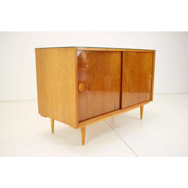 Mid-Century Sideboard on High Gloss, 1960s For Sale - Image 10 of 12