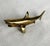 Vintage Small Coastal Solid Brass Shark Cabinetry Hardware Knobs/Pulls For Sale In Houston - Image 6 of 8