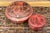 19th Century Antique Chinese Red Lacquered Covered Boxes—A Pair For Sale - Image 5 of 9