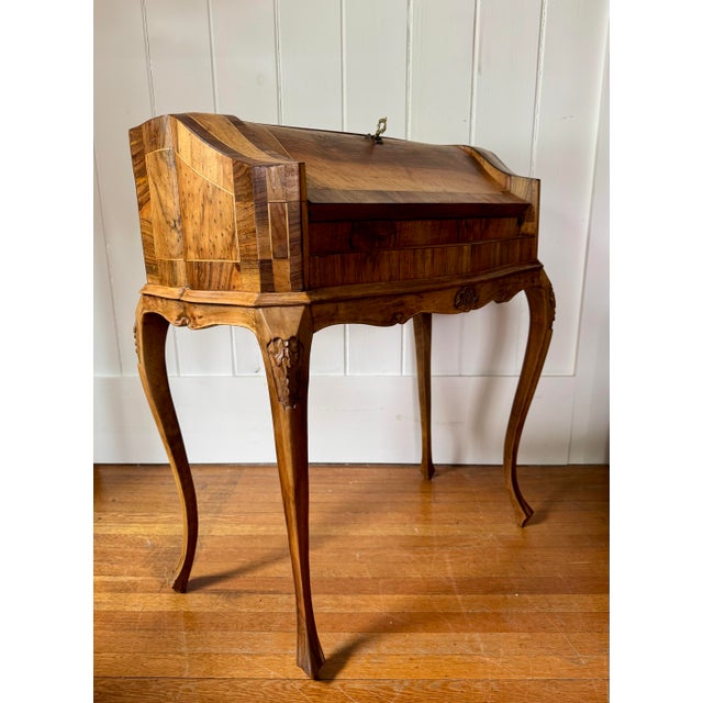 Antique Italian Venetian Louis XV Ladies Writing Desk For Sale - Image 11 of 11