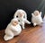 Mid-Century Modern Christmas Winter Snowbabies Set of 3 Holiday Ornaments For Sale - Image 3 of 10