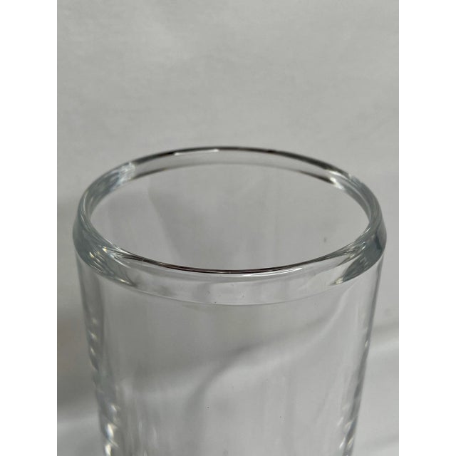 Wedgwood Vera Wang Crystal Frosted Dot Vases for Wedgewood- a Pair For Sale - Image 4 of 4