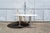 Pair of console tables with die-cast aluminum legs and a laminated wood top. Designed by George Nelson Manufactured by ICF...