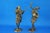 19th Century African Bronze Sculpture of Musicians, Benin, Set of 2 For Sale - Image 3 of 18