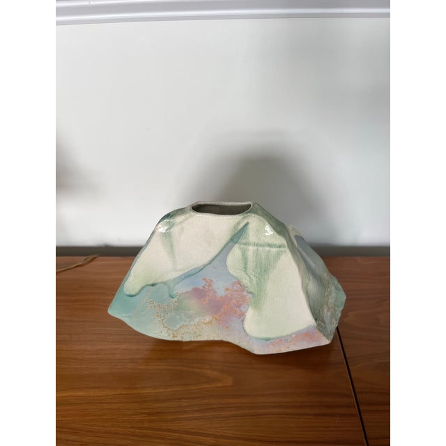 Abstract Tony Evans Raku Pottery Vase For Sale In New York - Image 6 of 7