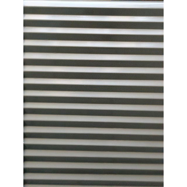 Metal Rotating Metal Console Table, Italy, 1990s For Sale - Image 7 of 8