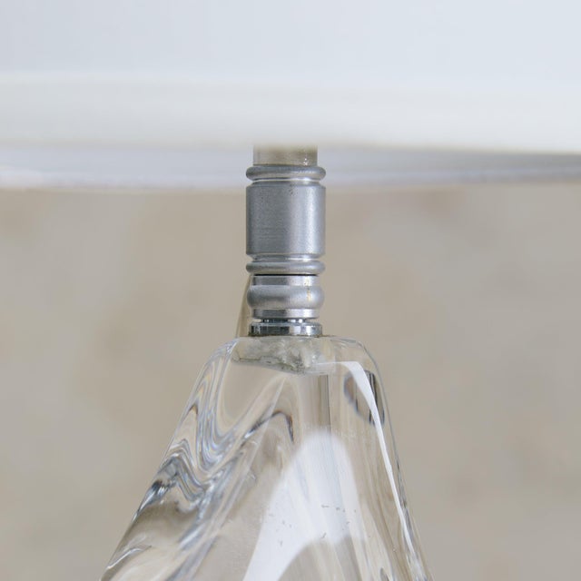 1960s 1960s Daum French Crystal Table Lamp For Sale - Image 5 of 18