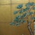 1940s Vintage Japanese Gilt , Figural & Floral Hand Painted 3-Panel Screen C1940 For Sale - Image 5 of 14